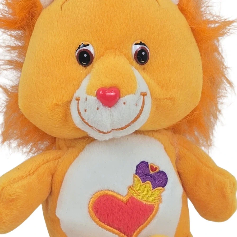 Care Bear Cousins Brave Heart Lion Plush Orange 8